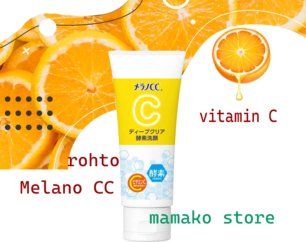 Sữa rửa mặt tạo bọt chăm sóc lỗ chân lông làm trắng da với vitamin C