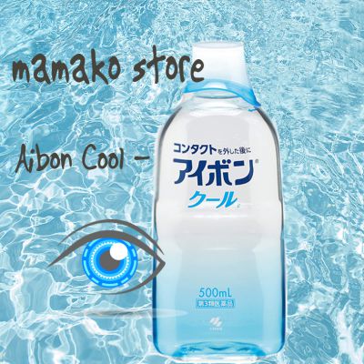 Nước rửa mắt  Aibon Medical  500mL/Màu xanh dương nhạt - Aibon Cool C – mát lạnh 