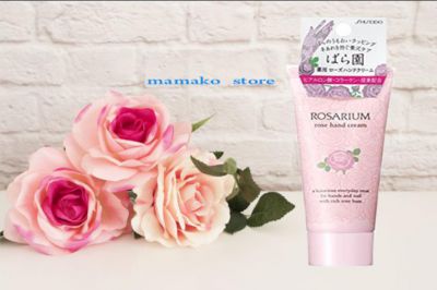 Kem dưỡng da tay Shiseido-  Rose Garden Hand Cream RX 60g hương hoa hồng