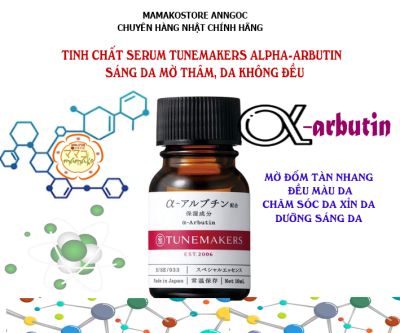 Tinh chất serum tunemakers Alpha-Arbutin 10ml sáng da mờ thâm, da không đều
