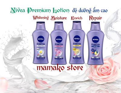 Freeship/Sữa dưỡng thể cao cấp Nivea Premium /4 mùi/whitening/ moiture/enrich/repair/